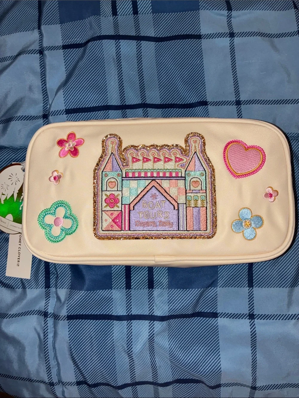 NWT Disney Parks X Stoney Clover Lane it’s a small world bag